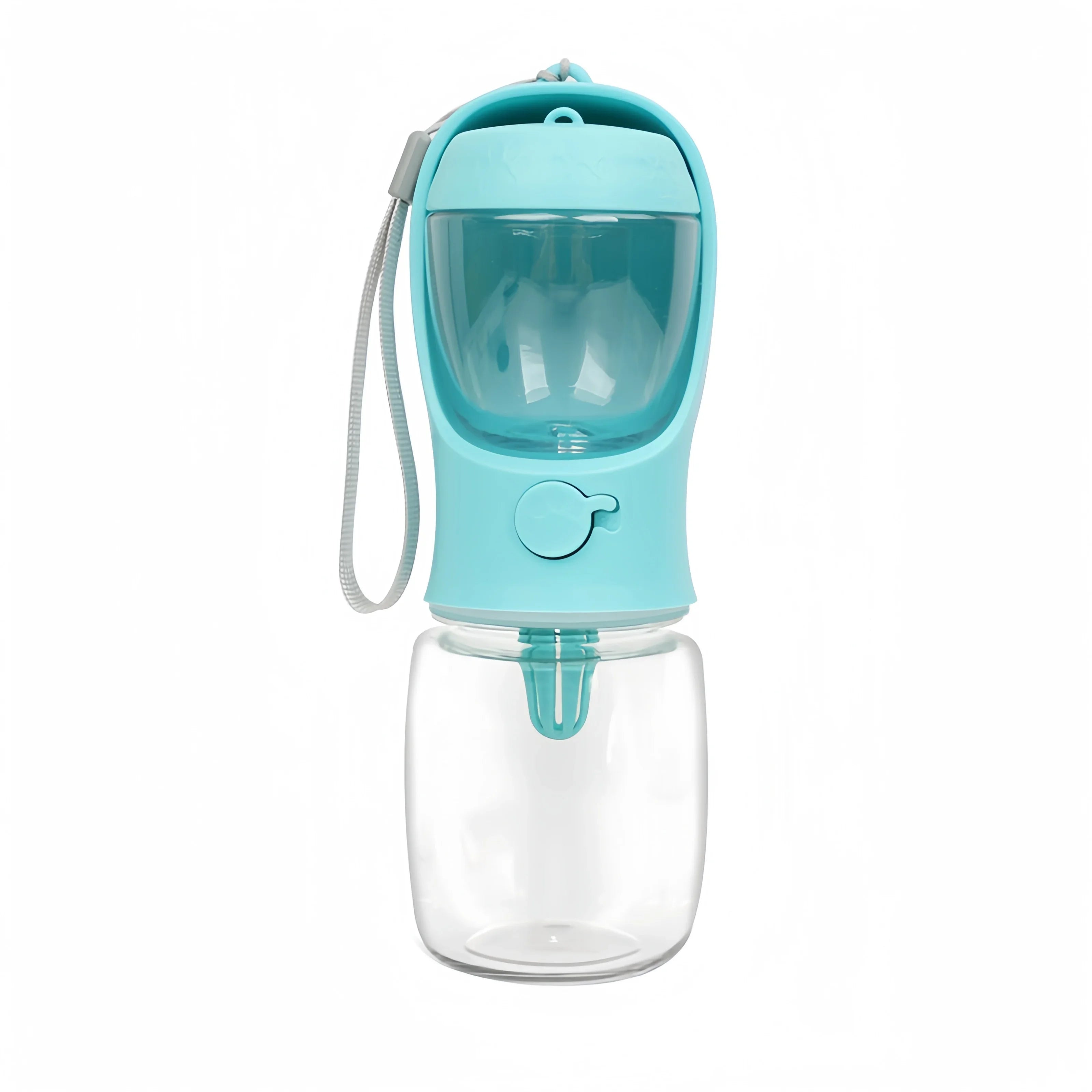 Portable Pet Water Bottle Food Grade Material Dog Cat Travel Cup with Food Dispenser Leakproof Puppy Small Pets