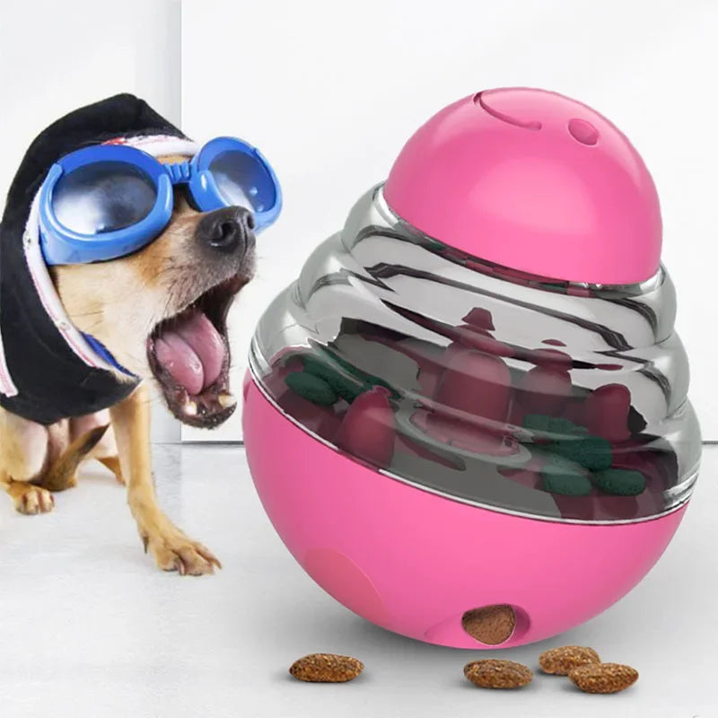 Pet Products Factory Home Wholesale Company's New Popular  Sound Slow Food Bowl Puppy Food Leaky Toy