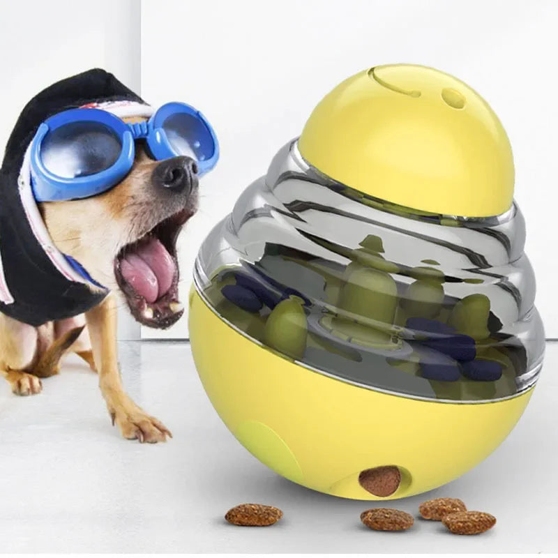 Pet Products Factory Home Wholesale Company's New Popular  Sound Slow Food Bowl Puppy Food Leaky Toy