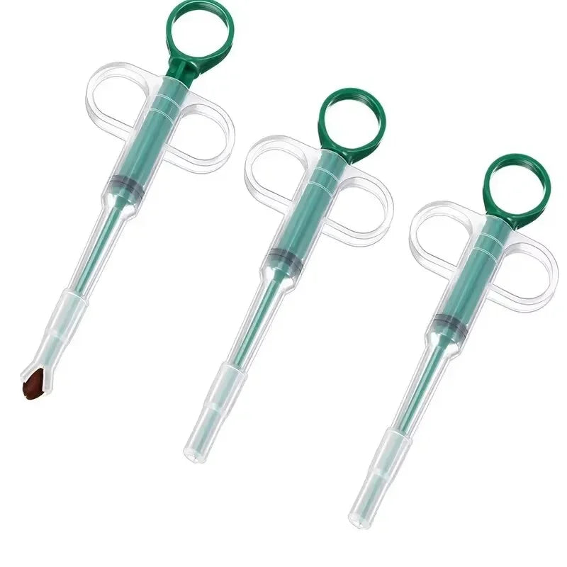 Pet Medicine Dispenser Cat Tablet Syringe Feeder Soft Tip Multi-Purpose Feeder Cat Pill Shooter Pet Pill Applicator Pet Supplies