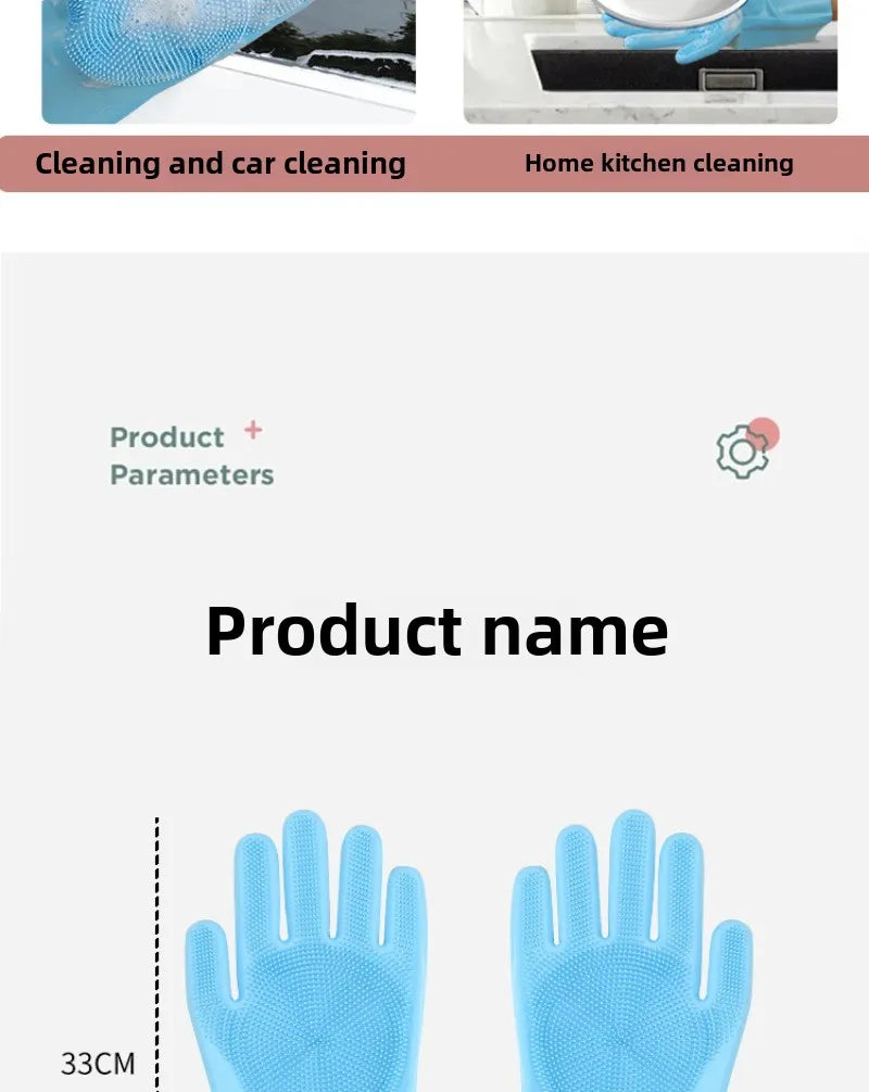 Pet Bath Gloves Bath Scrub Brush Thickened Bite Proof Pet Cat Dog Products Supplies Grooming Glove Cleaning Beauty Accessories