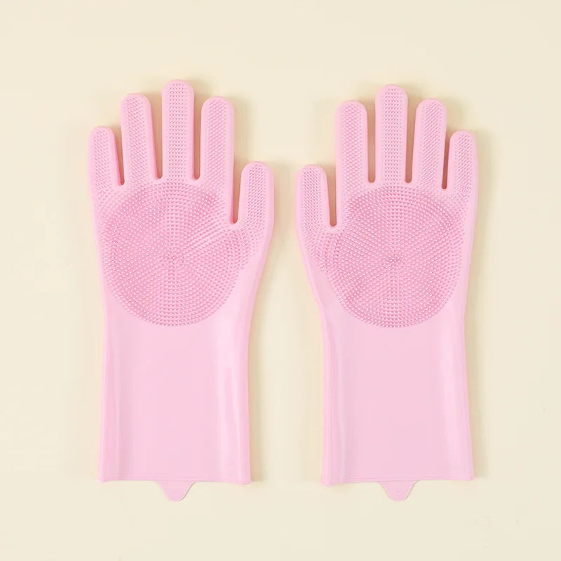 Pet Bath Gloves Bath Scrub Brush Thickened Bite Proof Pet Cat Dog Products Supplies Grooming Glove Cleaning Beauty Accessories